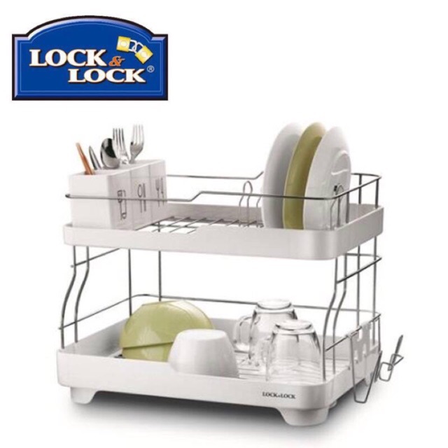 Kệ chén dĩa 2 tầng Lock&Lock LDR2001
