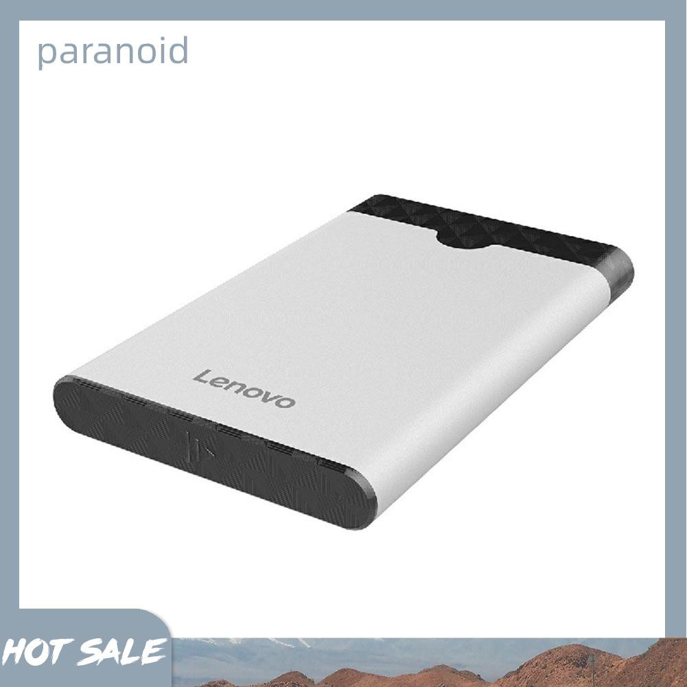 Vỏ Ổ Cứng Ngoài Paranoid Lenovo S-03 USB 3.1 SATA HDD SSD Box 6Gbps 2.5 inch Ốp | BigBuy360 - bigbuy360.vn