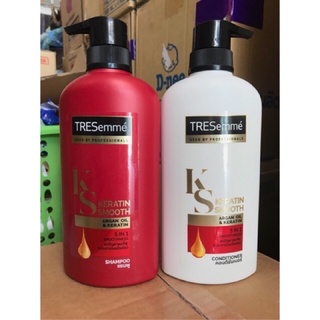Dầu Gội- Xả TRESemmé Keratin Smooth Thái Lan 450ml