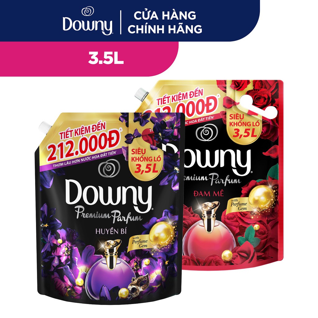 Nước xả vải Downy Hương Nước Hoa túi 3.5L (mới)