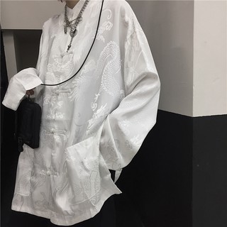 Áo sơ mi ulzzang cổ tàu