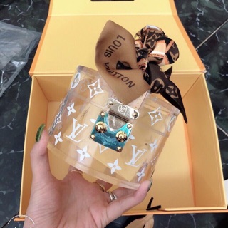 Túi eovi trong suốt tặng kèm khăn lụa