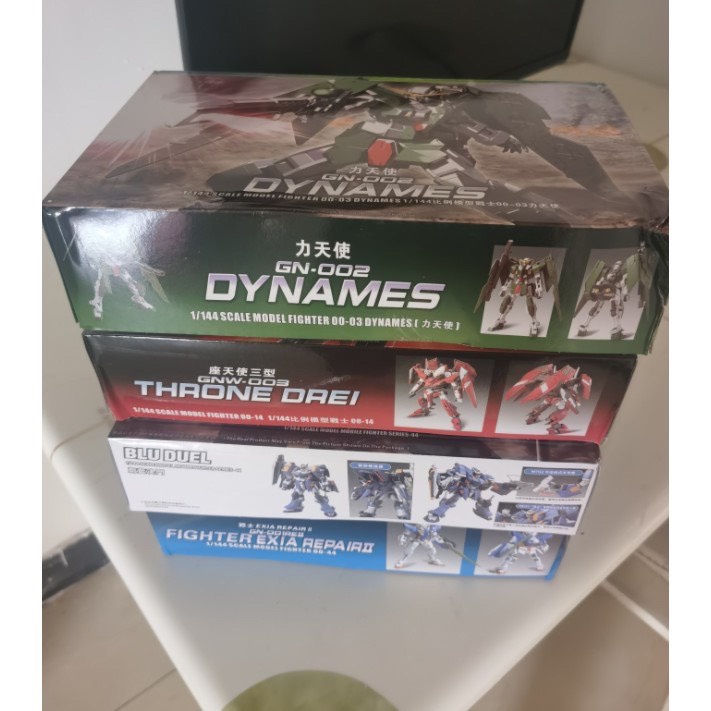 Tổng hợp các mô hình Gundam HG 1/144 OO, Exia, Kyrios