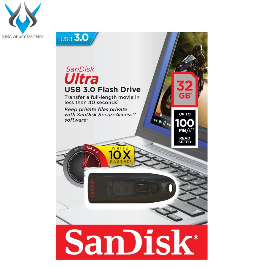 USB 3.0 SanDisk Ultra CZ48 32GB 100MB/s