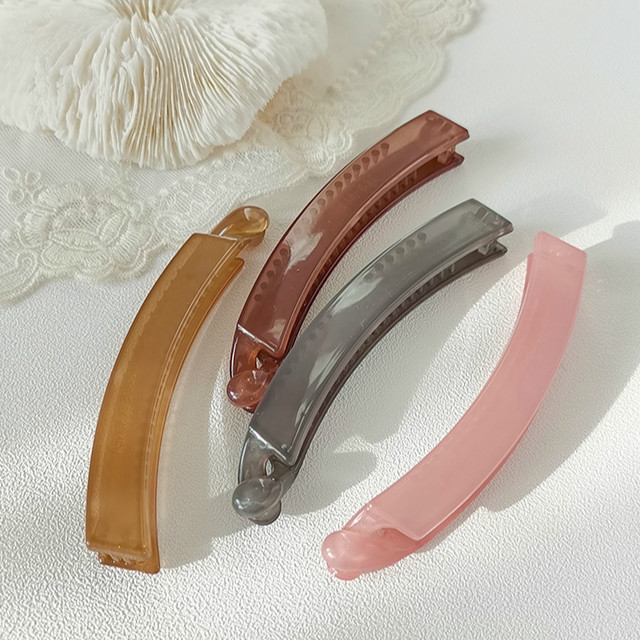 Kẹp Chuối Cỡ Lớn Màu Sắc Đơn Giản Phong Cách Hàn Quốc KF160
