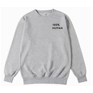 Áo sweater 100% Human_Fox unisex