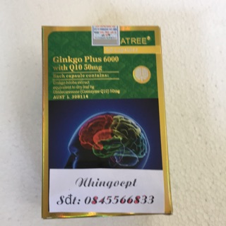 ( CHÍNH HÃNG ) ginkgo plus 6000 Úc