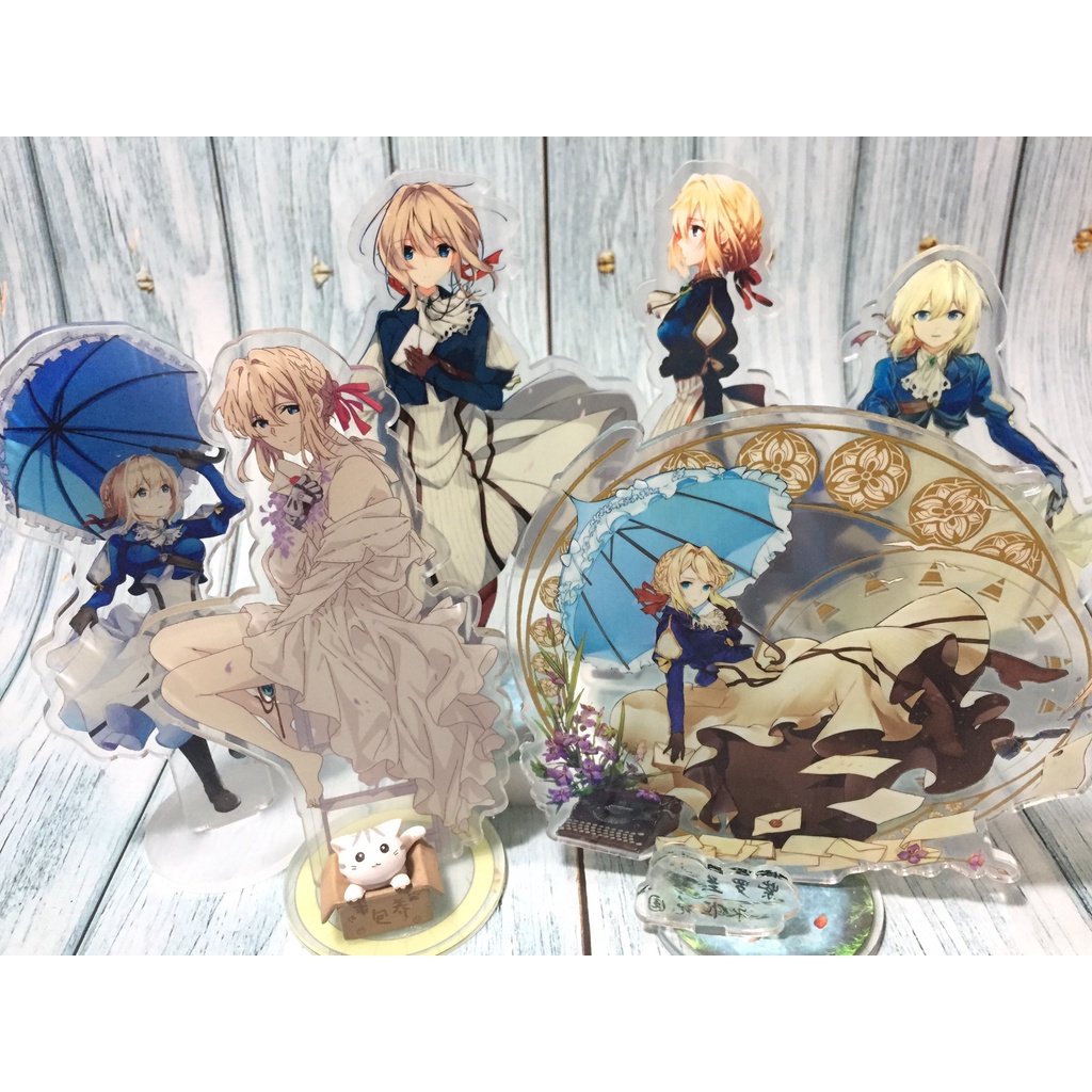 Mô Hình Standee Acrylic Mica Violet Evergarden
