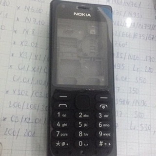[Mã ELHA9 giảm 15% đơn 50K] vỏ nokia 216 mặt trước nắp sau kèm phím