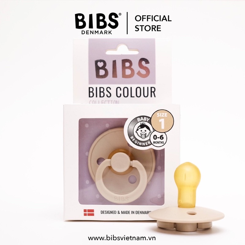 Ti Giả BIBS Đan Mạch Chính Hãng (TẶNG KÈM nắp trứng)