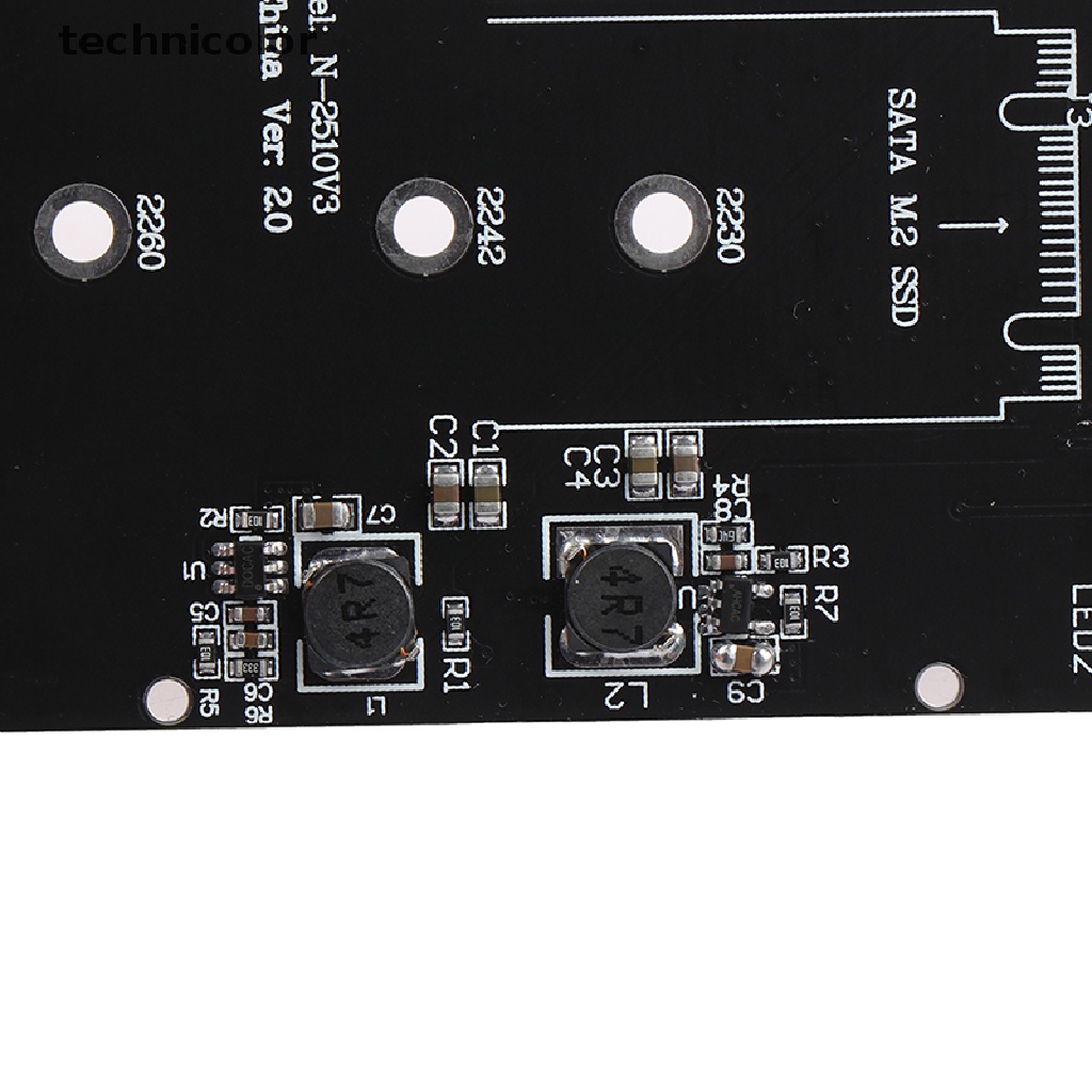 Card chuyển đổi SATA M.2 SSD sang 2.5“ SATA NVMe M.2 NGFF SSD sang SFF-8639 TYG