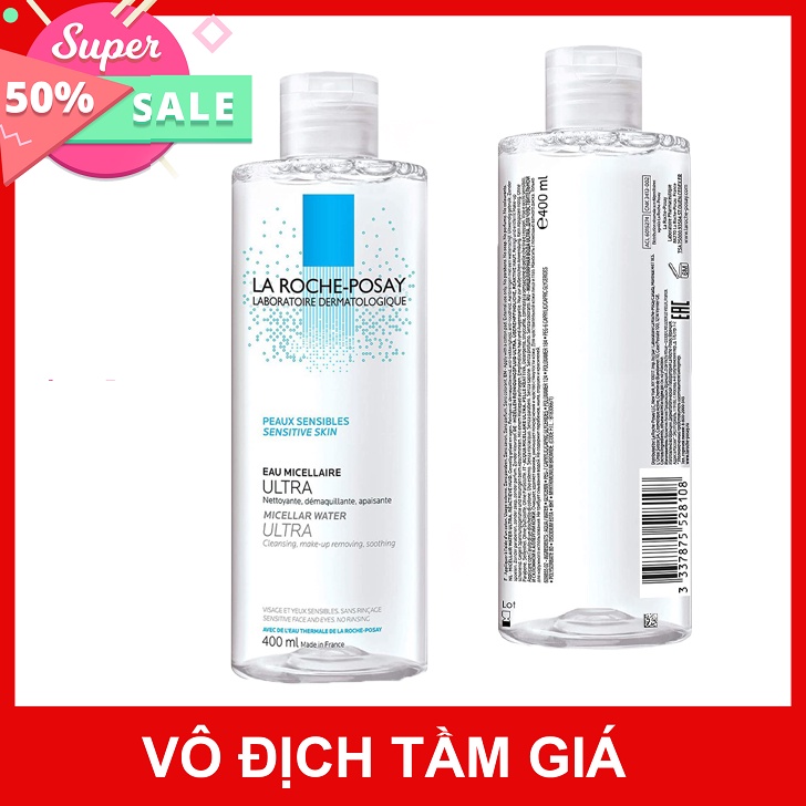 Nước Tẩy Trang La Roche Posay Eau Micellaire Ultra 400ml