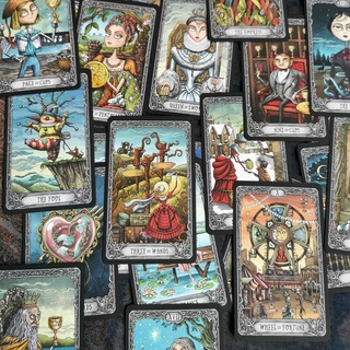 Combo Dark Mansion Tarot