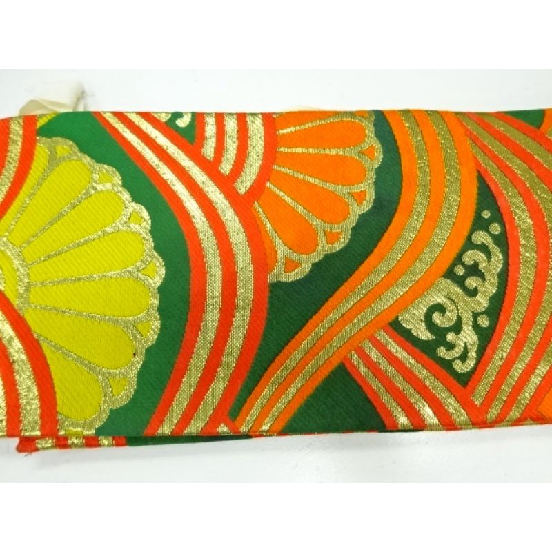 Trang phục truyền thống Nhật Bản/ Antique Tsukuri Obi Nhật Bản/ Obi thắt sẵn