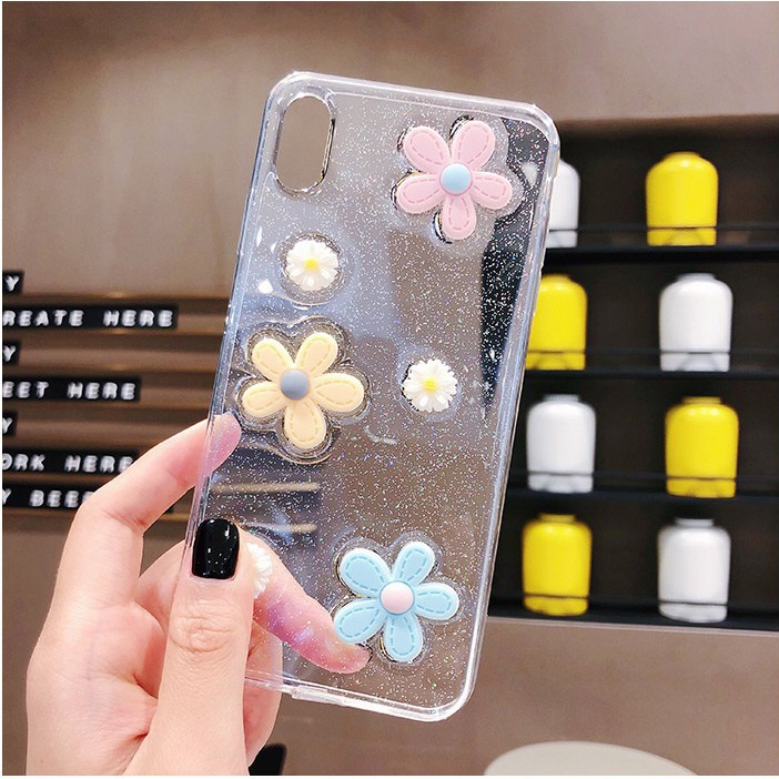 Ốp lưng iphone  Hoa cúc nhỏ 5/5s/6/6plus/6s/6s plus/6/7/7plus/8/8plus/x/xs/xs max/11/11 pro/11 promax giá đỡ – Shin Case | BigBuy360 - bigbuy360.vn