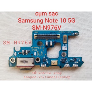 Cụm sạc Samsung Note 10 Plus 5G SM-N976V , Samsung Note 10 Plus SM-N975U ,đều xài cụm sạc mã SM-N976V
