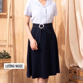 Chân váy xoè công sở thời trang