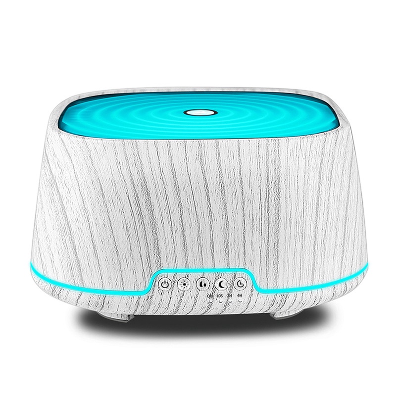 Máy Khuếch Tán Tinh Dầu Phun Sương Tạo Độ Ẩm GULIFE DV68 Mẫu đế vuông kết hợp Đèn Ngủ LED 7 Màu - bảo hành 12 tháng