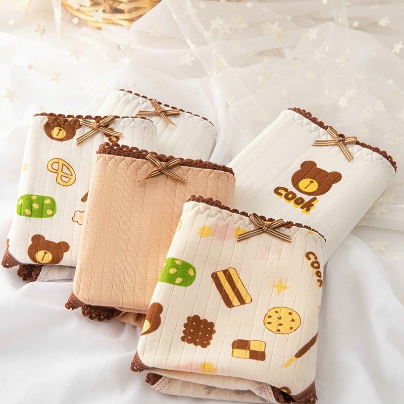 Set combo 5 quần xịp hình mudi cute phomai nhiều hình