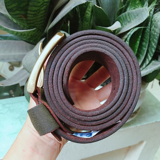 Thắt Lưng Da Bò Sáp Diesel