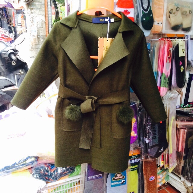 Áo khoác dạ cho bé