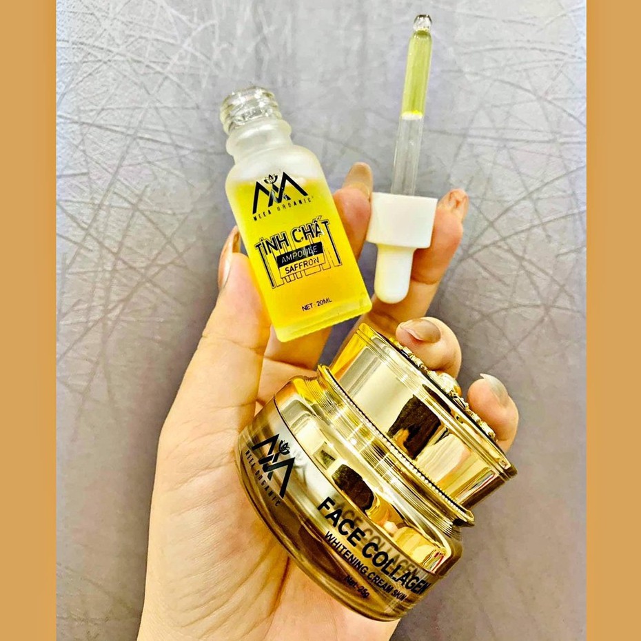 (C.Hãng100%) Combo Face DNA Cá Hồi - Tinh Chất SAFFRON