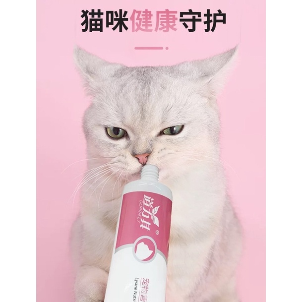 Gel Lysine cho mèo Dorrikey Gel tăng đề kháng hỗ trợ hô hấp ngừa bệnh tật DK04