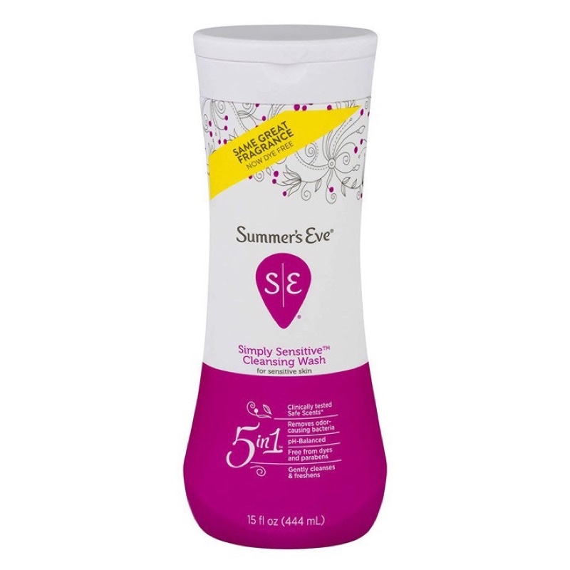 Dung dịch vệ sinh phụ nữ Summer’s Eve Cleansing Wash 444ml của Mỹ