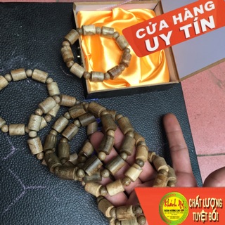 Vòng tay trầm hương mẫu trúc