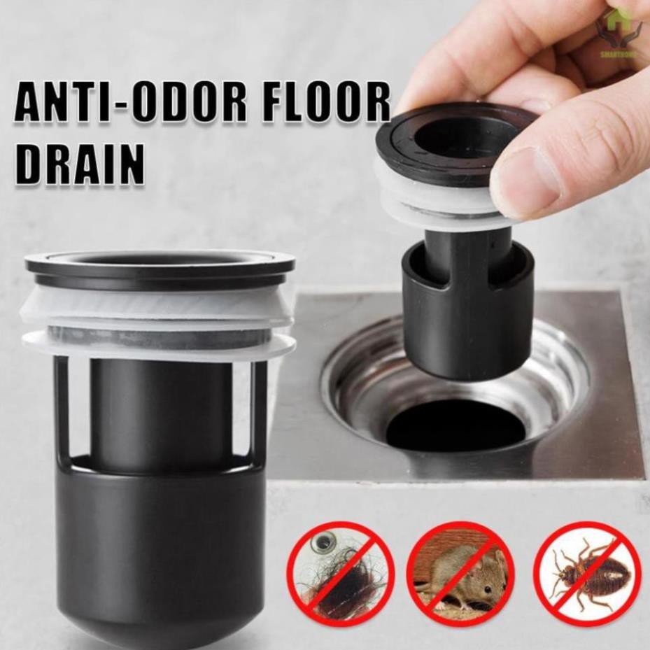 Nút Chặn Ống Thoát Nước Chống Mùi Hôi,Chống Côn Trùng Nhà Vệ Sinh,Nút Bịt Ống Thoát Sàn Chống Tắc Nghẽn(Sẵn) .