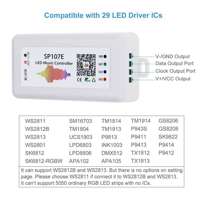 Controller,for WS2813 SK6812 Strip Matrix LED Pixel Light | WebRaoVat - webraovat.net.vn