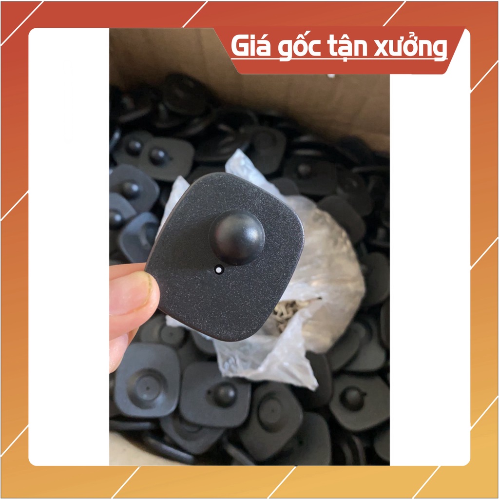 TEM TỪ CHỐNG TRỘM SIÊU THỊ, SHOP THỜI TRANG TẦN SỐ RF 8.2MHZ KÈM ĐINH HP02K