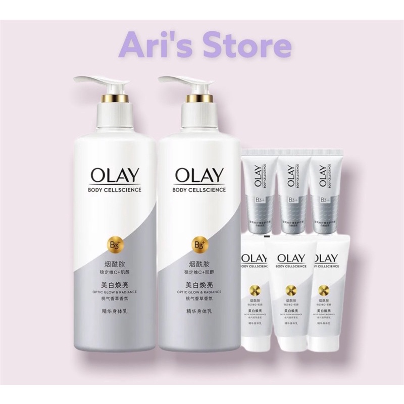 Dưỡng thể OLAY B3 Whitening 250ml + tặng kèm kem tay