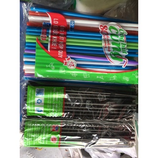 bịch ống hút cong