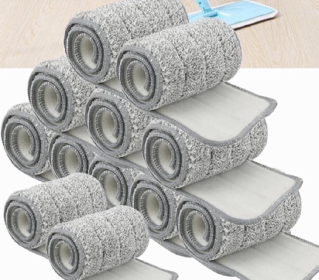 Miếng lau 12x33cm thay thế cho bộ lau ép thông minh