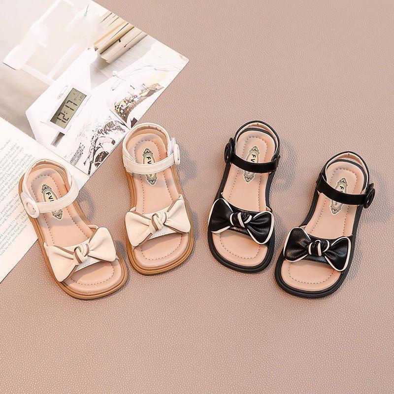 Xăng đan selipar tinggi budak perempuanselipar Phong Cách Công Chúa Mùa Hè 2022 Mới Cho Bé Gái