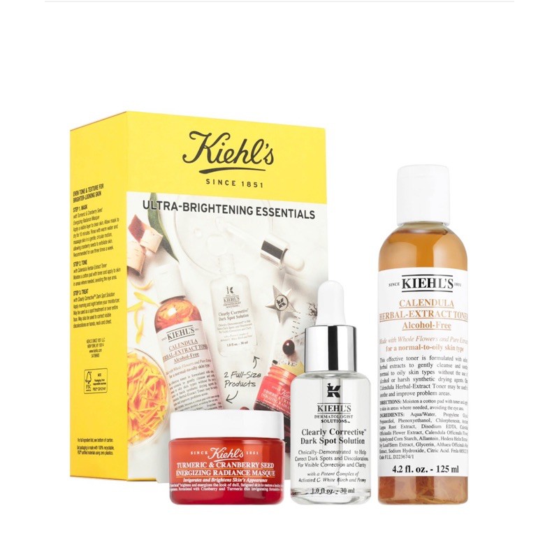 Set dưỡng da Kiehls Hoa cúc