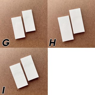 Tập 50 tờ giấy dán ghi chú Winzige DIY lên kế hoạch hàng ngày thiết kế đơn giản