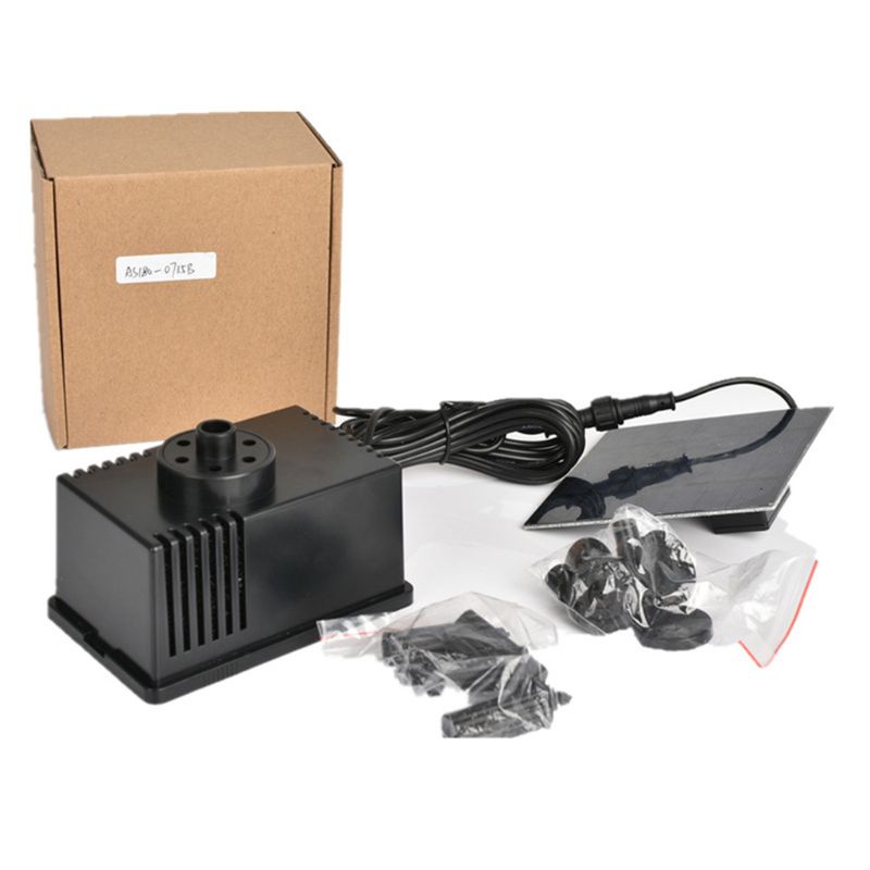 Máy Bơm Nước Năng Lượng Mặt Trời Kèm Tấm Lọc Cho Ao Po