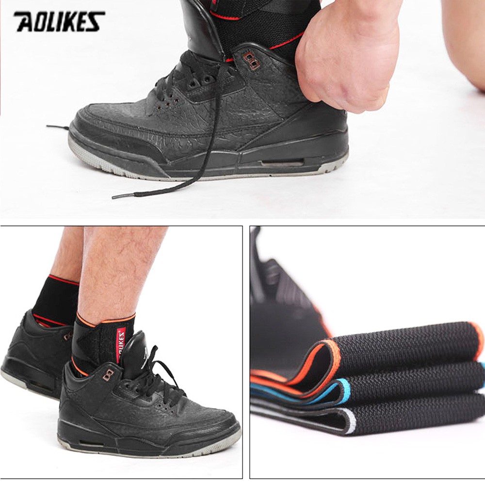 Băng Quấn bảo vệ cổ chân Aolikes hỗ trợ tập Gym, chơi thể thao