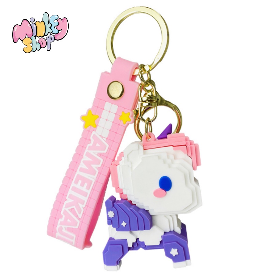 Móc Khóa Đẹp Hình Kì Lân Cute phụ kiện Túi Xách dễ thương -Minkey