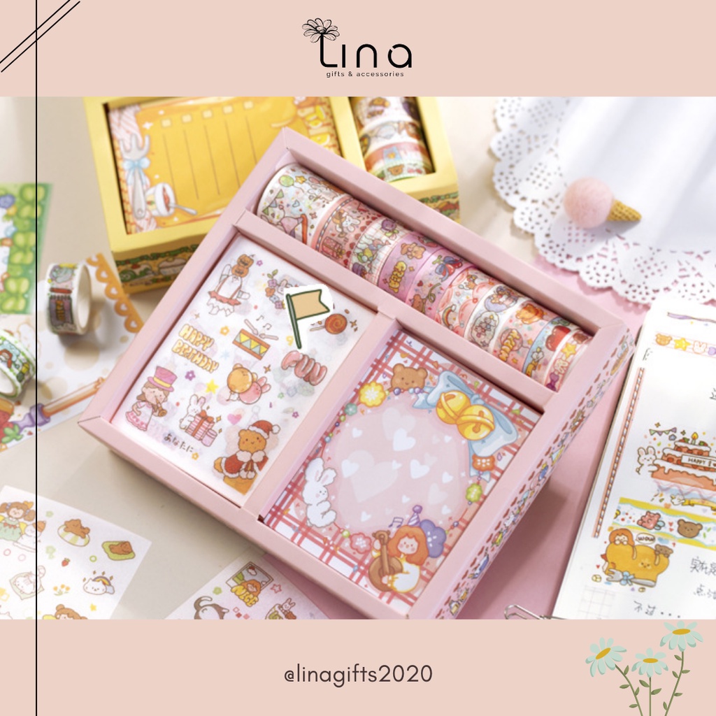 Hộp quà tặng văn phòng 3 món - Rosy Posy | BigBuy360 - bigbuy360.vn