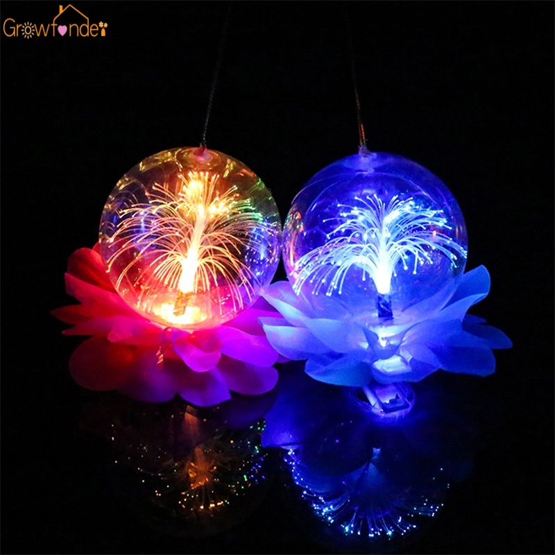 Đèn lồng hình pháo hoa nhiều màu sắc trang trí năm mới