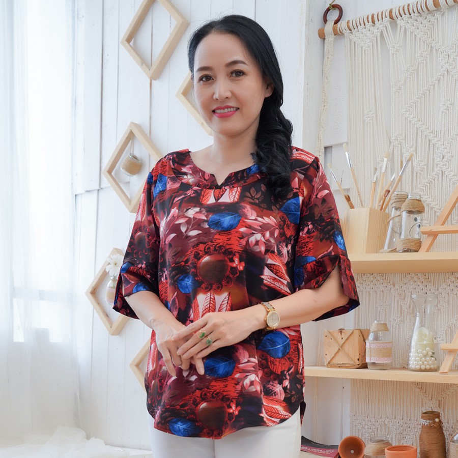 Madam Sotoni - Thời trang trung niên - Áo kiểu nữ trung niên - TGLD153