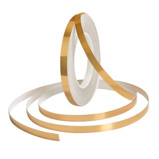 Chỉ dán viền gạch dán viền tường màu vàng, bạc