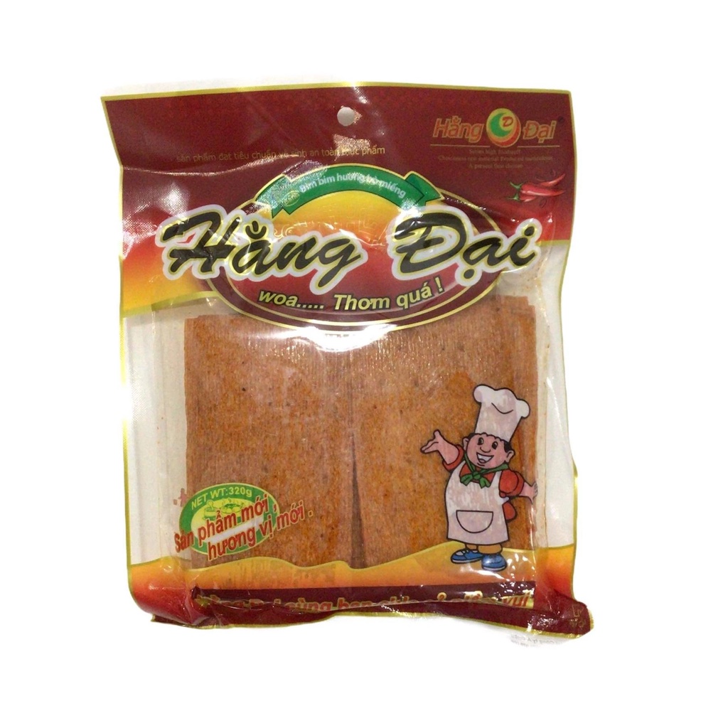 Snack hương bò miếng thơm cay cay [gói 320gram]