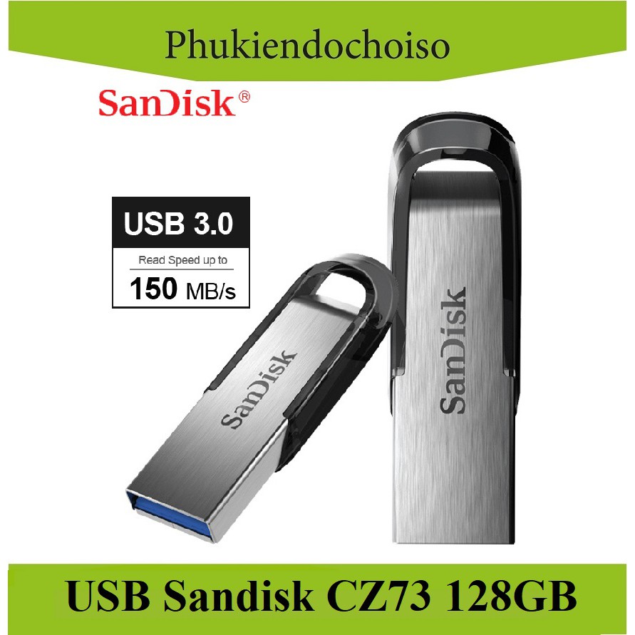 USB 3.0 CZ73 Ultra Flair 128GB 150Mb/s