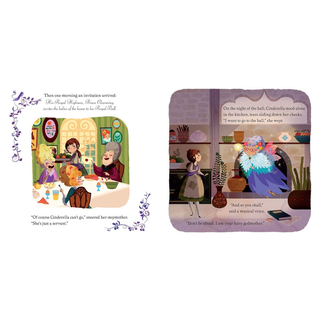 Sách - Bộ xếp hình Usborne Book and Jigsaw Cinderella