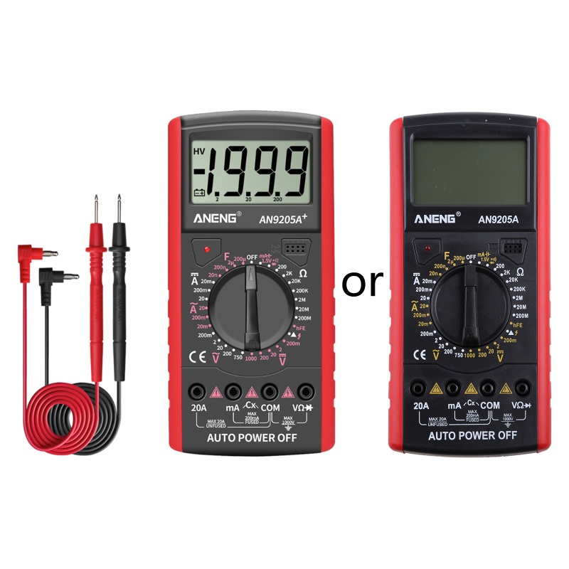 Vạn Năng Kế Kỹ Thuật Số Với Vôn Kế DC AC &amp; Ohm Chuyên Dụng Chất Lượng Cao