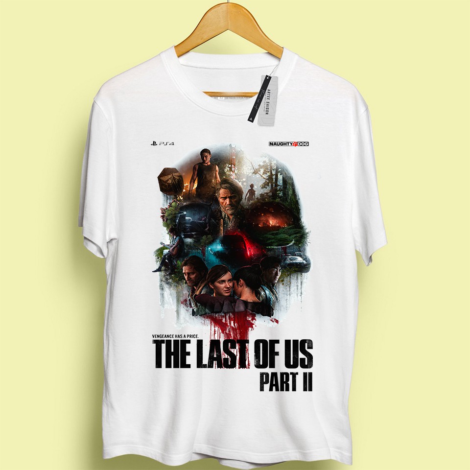 (ẢNH THẬT) Áo thun THE LAST OF US 2 | Áo THE LAST OF US TSHIRT